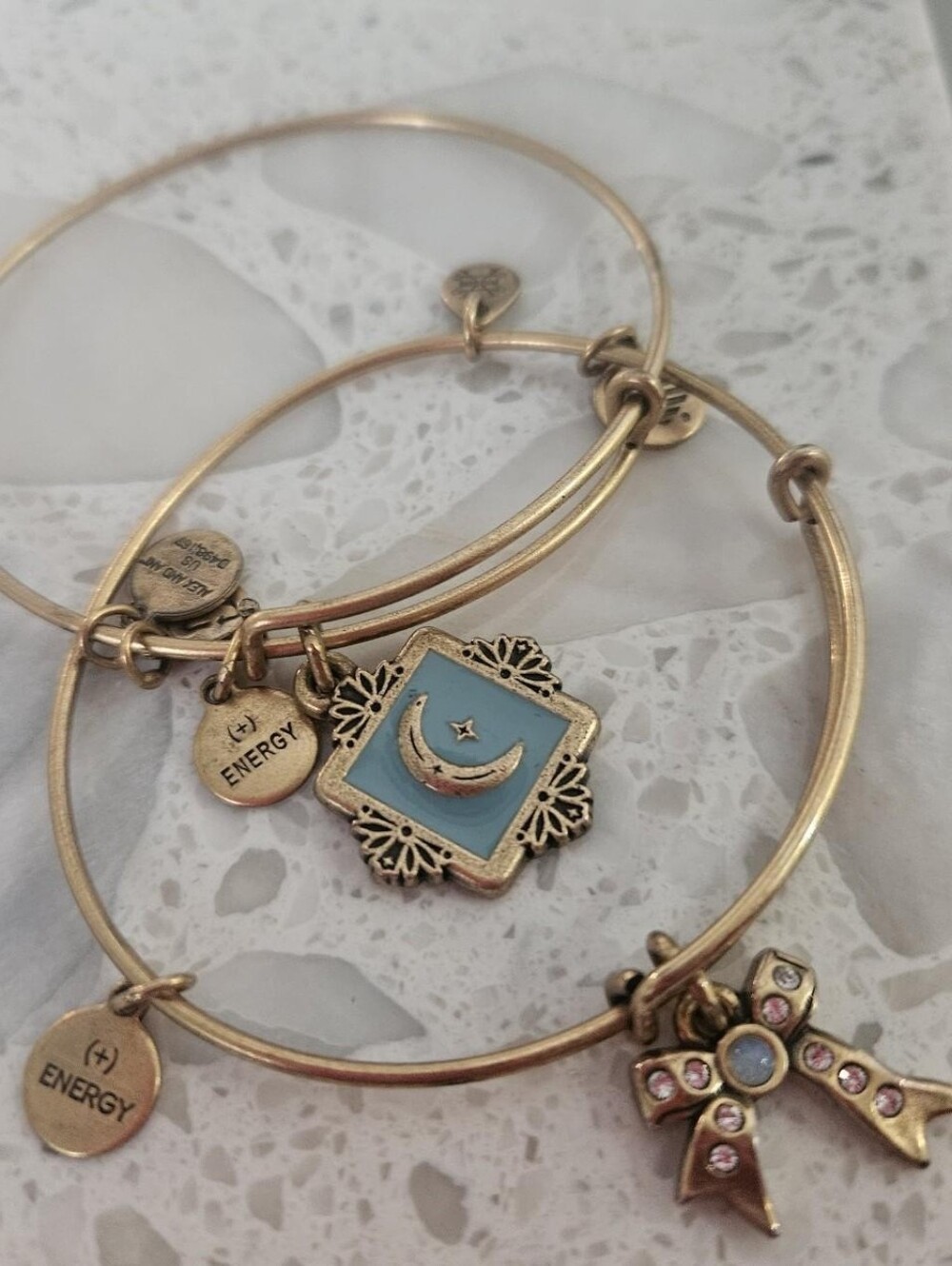 Alex and Ani Energy Charm Bracelet Bundle